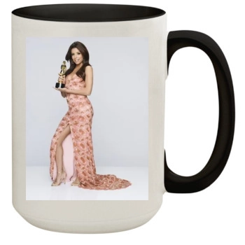 Eva Longoria 15oz Colored Inner & Handle Mug