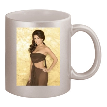 Eva Longoria 11oz Metallic Silver Mug