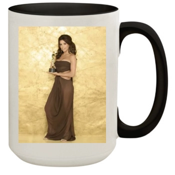 Eva Longoria 15oz Colored Inner & Handle Mug