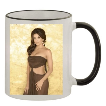 Eva Longoria 11oz Colored Rim & Handle Mug