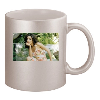 Eva Longoria 11oz Metallic Silver Mug