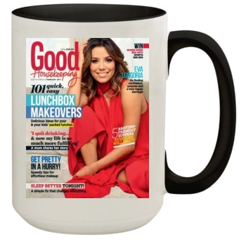 Eva Longoria 15oz Colored Inner & Handle Mug