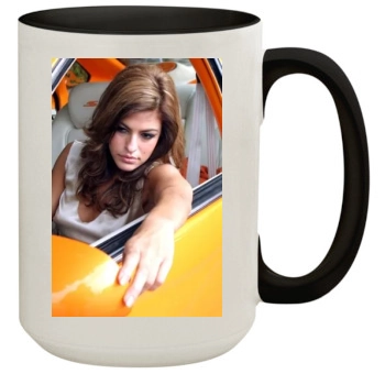 Eva Mendes 15oz Colored Inner & Handle Mug