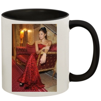 Eva Mendes 11oz Colored Inner & Handle Mug