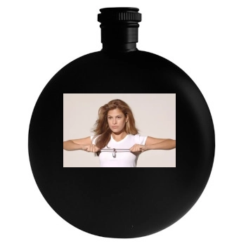 Eva Mendes Round Flask