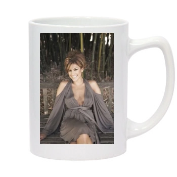 Eva Mendes 14oz White Statesman Mug