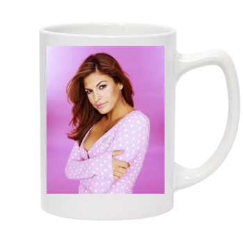 Eva Mendes 14oz White Statesman Mug