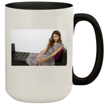 Eva Mendes 15oz Colored Inner & Handle Mug