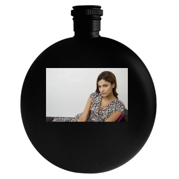 Eva Mendes Round Flask