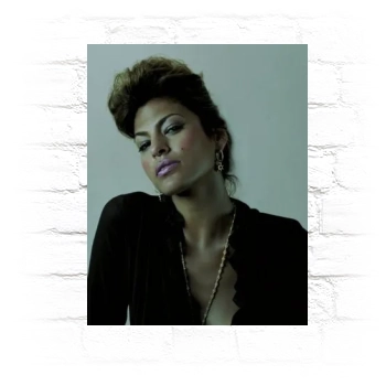 Eva Mendes Metal Wall Art