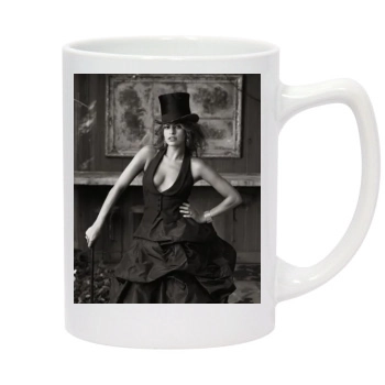 Eva Mendes 14oz White Statesman Mug