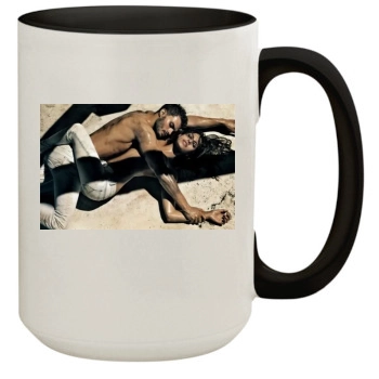 Eva Mendes 15oz Colored Inner & Handle Mug