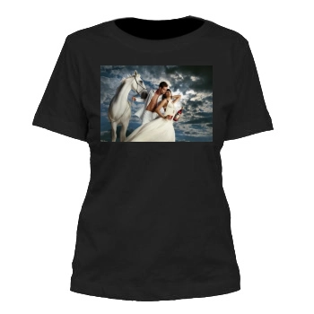 Eva Mendes Women's Cut T-Shirt