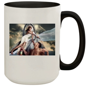 Eva Mendes 15oz Colored Inner & Handle Mug