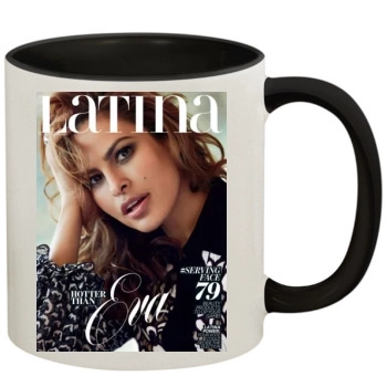 Eva Mendes 11oz Colored Inner & Handle Mug