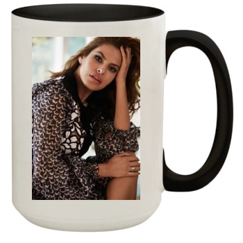 Eva Mendes 15oz Colored Inner & Handle Mug