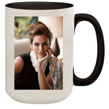 Eva Mendes 15oz Colored Inner & Handle Mug