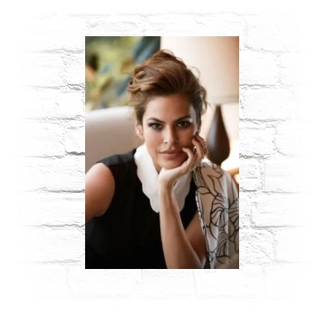 Eva Mendes Metal Wall Art