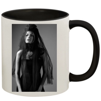 Eva Mendes 11oz Colored Inner & Handle Mug