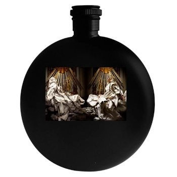 Eva Mendes Round Flask