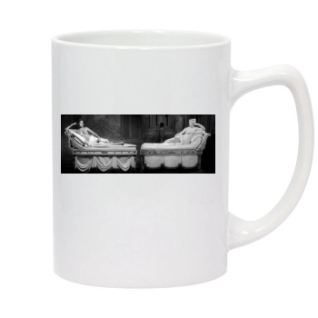 Eva Mendes 14oz White Statesman Mug