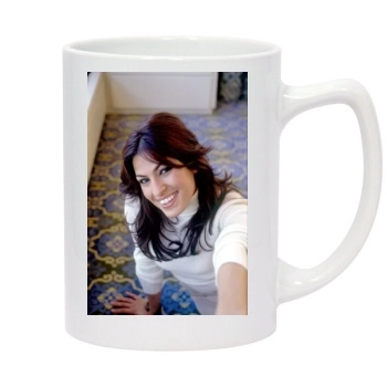 Eva Mendes 14oz White Statesman Mug