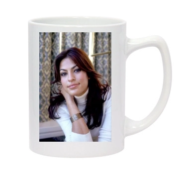 Eva Mendes 14oz White Statesman Mug