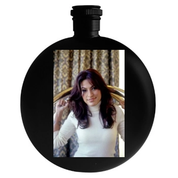 Eva Mendes Round Flask