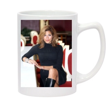 Eva Mendes 14oz White Statesman Mug