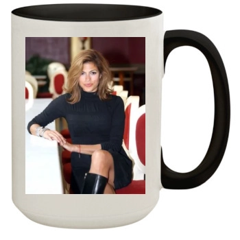 Eva Mendes 15oz Colored Inner & Handle Mug