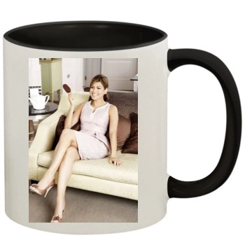 Eva Mendes 11oz Colored Inner & Handle Mug