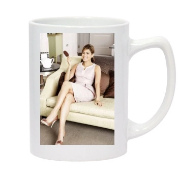 Eva Mendes 14oz White Statesman Mug