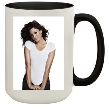 Eva Mendes 15oz Colored Inner & Handle Mug