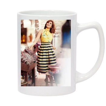 Eva Mendes 14oz White Statesman Mug