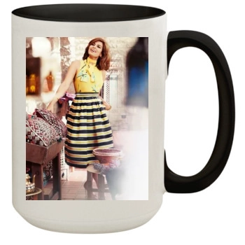 Eva Mendes 15oz Colored Inner & Handle Mug