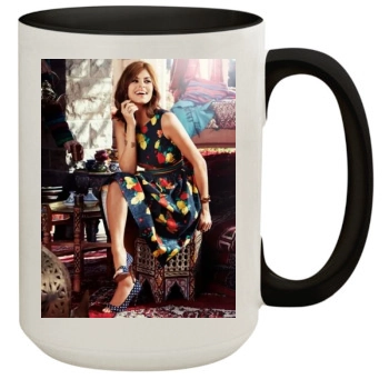 Eva Mendes 15oz Colored Inner & Handle Mug