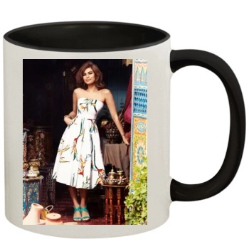 Eva Mendes 11oz Colored Inner & Handle Mug