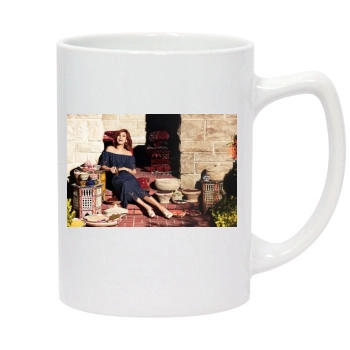 Eva Mendes 14oz White Statesman Mug