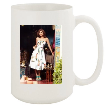 Eva Mendes 15oz White Mug