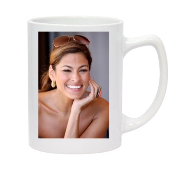 Eva Mendes 14oz White Statesman Mug