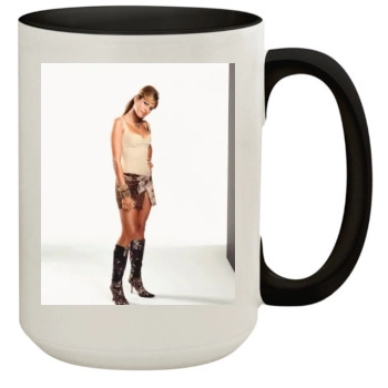 Eva Mendes 15oz Colored Inner & Handle Mug