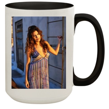 Eva Mendes 15oz Colored Inner & Handle Mug