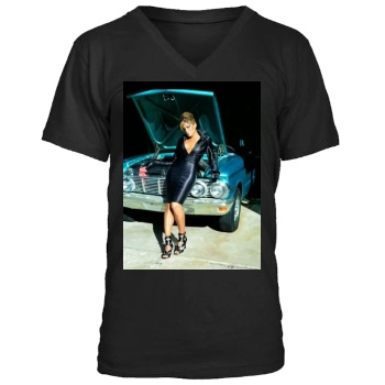 Eva Mendes Men's V-Neck T-Shirt