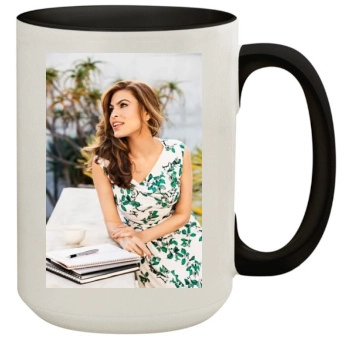 Eva Mendes 15oz Colored Inner & Handle Mug