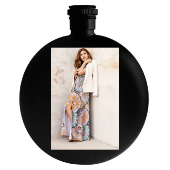 Eva Mendes Round Flask