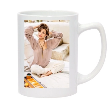 Eva Mendes 14oz White Statesman Mug