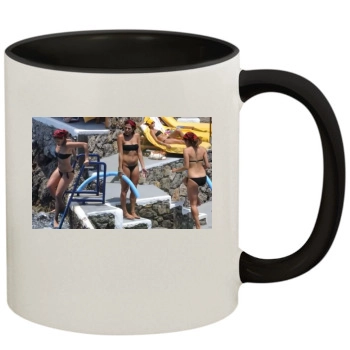 Eva Mendes 11oz Colored Inner & Handle Mug