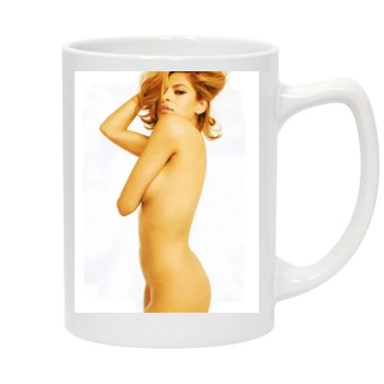 Eva Mendes 14oz White Statesman Mug