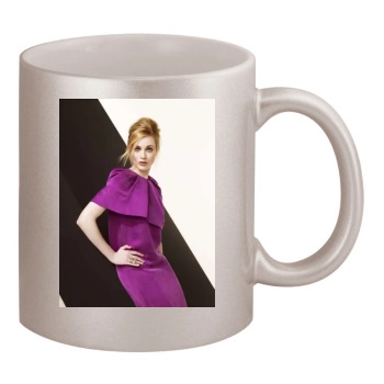 Evan Rachel Wood 11oz Metallic Silver Mug