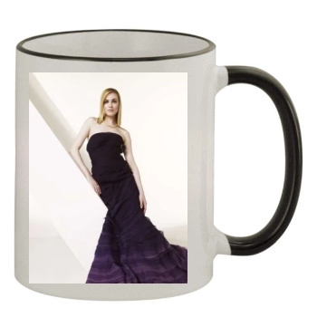 Evan Rachel Wood 11oz Colored Rim & Handle Mug